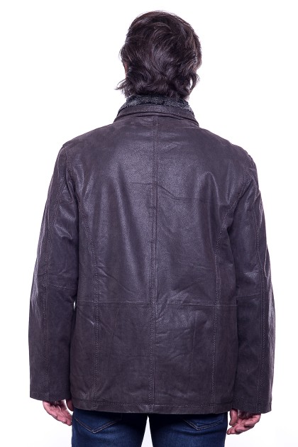 Veste ARTURO LGW0016 Marron - Milpau, la référence cuir