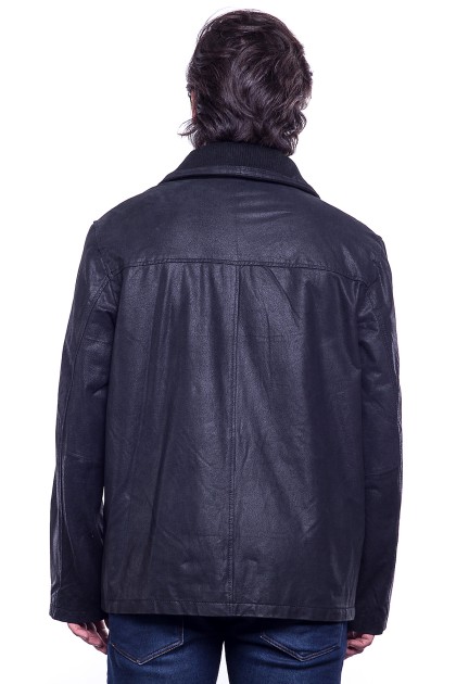 Veste ARTURO LGW0017 Noir - Milpau, la référence cuir
