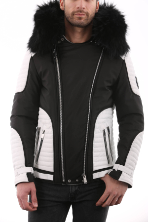 HORSPIST Vegas Blanc Col Noir