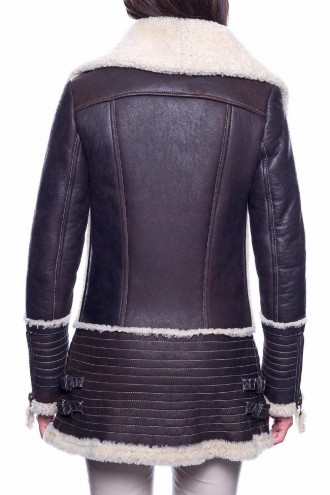 Veste GIORGIO Ida Bombardier - Milpau, la référence cuir 2