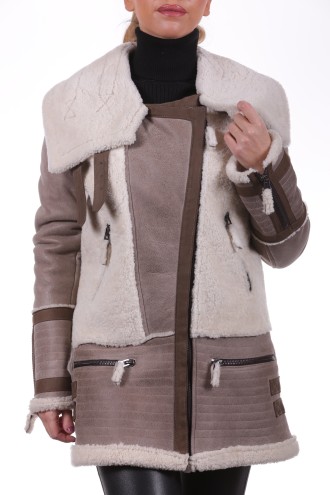 Veste GIORGIO Ida Gris - Milpau, la référence cuir 2