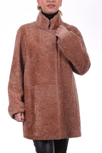 Veste GIORGIO Geraldine Blush - Milpau, la référence cuir 2