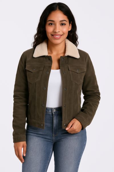 LADC Véronica Velours Olive