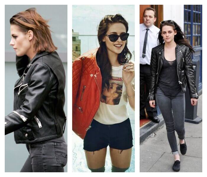 Kristen Stewart en perfecto cuir