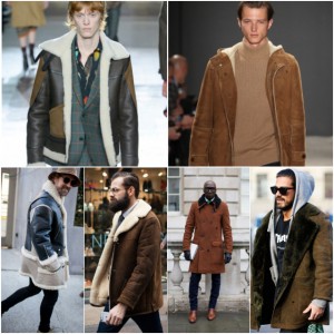 Tendance Homme : Une veste en peau lainée pour l'hiver